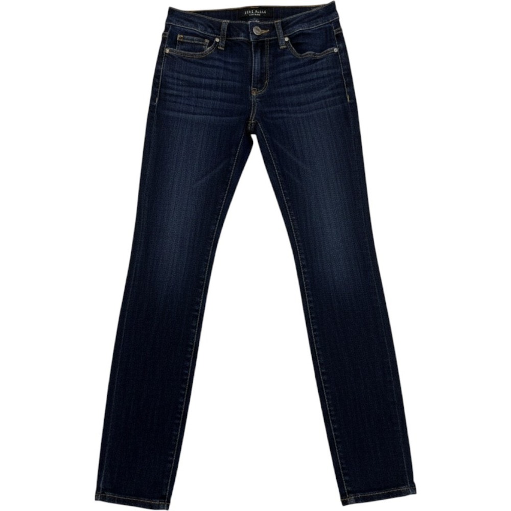 Judy Blue Jeans Womens 0 24 Dark Wash Skinny High Rise Stretch Denim